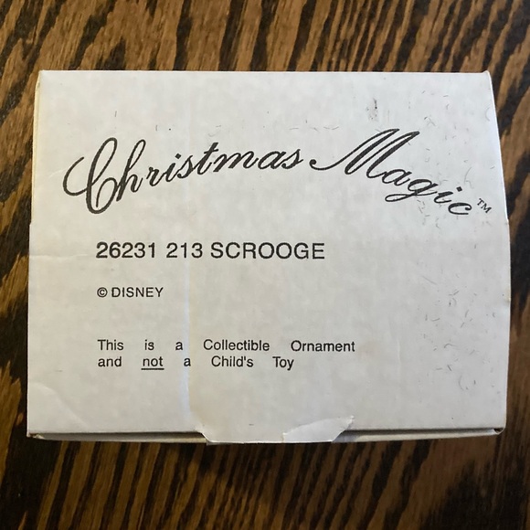 Grolier Christmas Magic Disney Scrooge McDuck Money Wreath Ornament Original Box - Picture 2 of 9